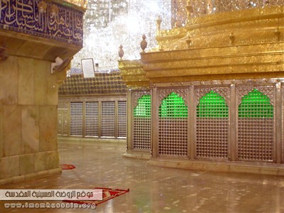 ضریح مطهر امام حسین ع